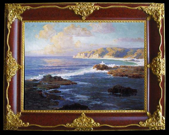 framed  Jack wilkinson Smith Crystal Cove State Park, Ta119-3